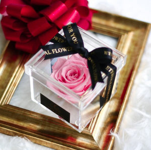 Crystal rose Box Classic petal ＜pink＞.