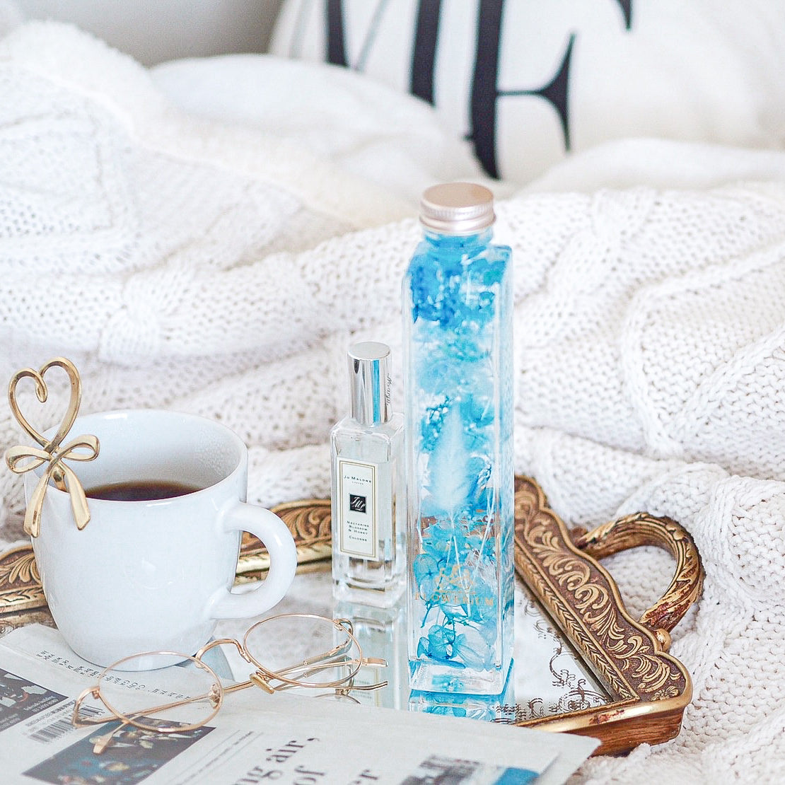 FLOWERiUM toilette ＜blue＞.