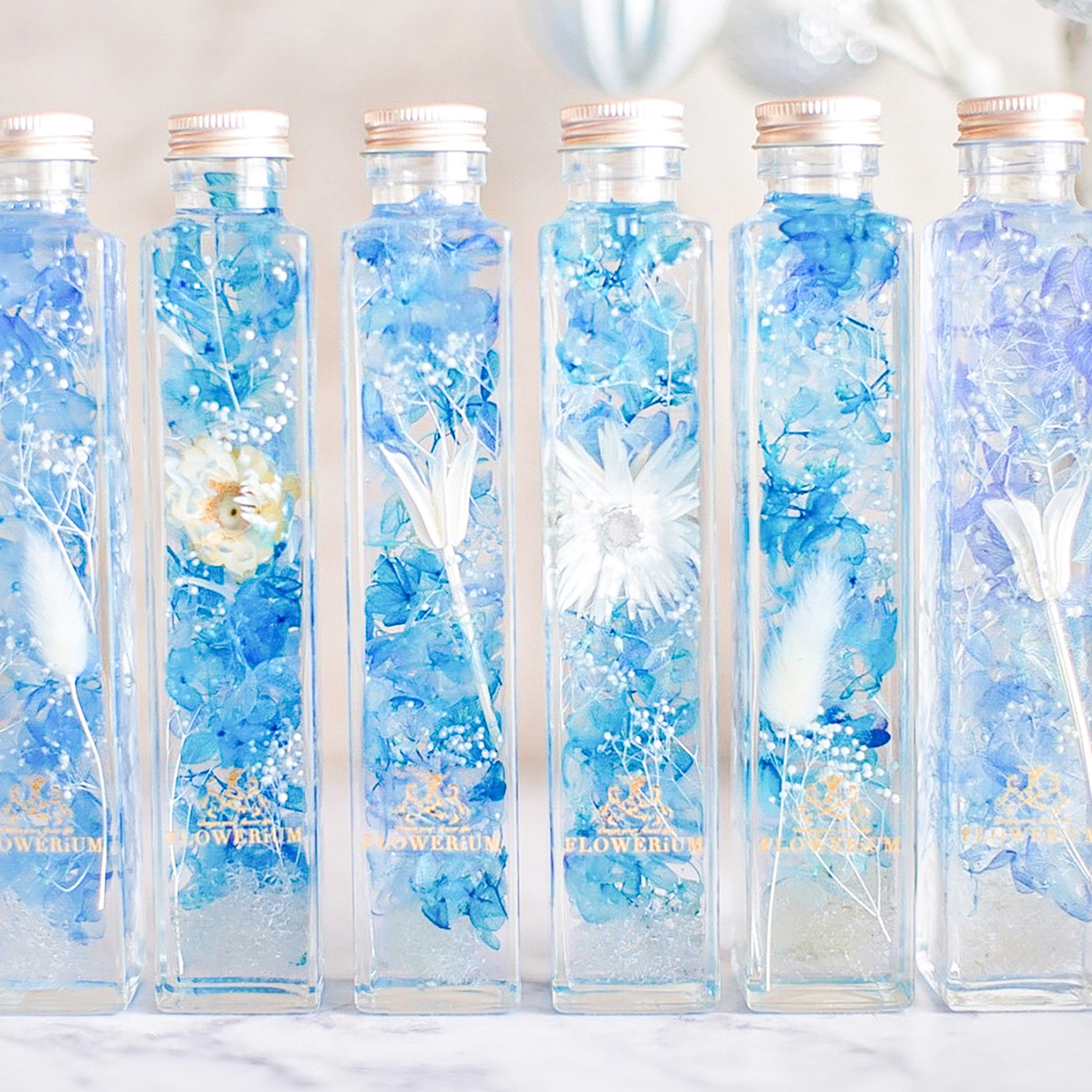 FLOWERiUM toilette ＜blue＞.