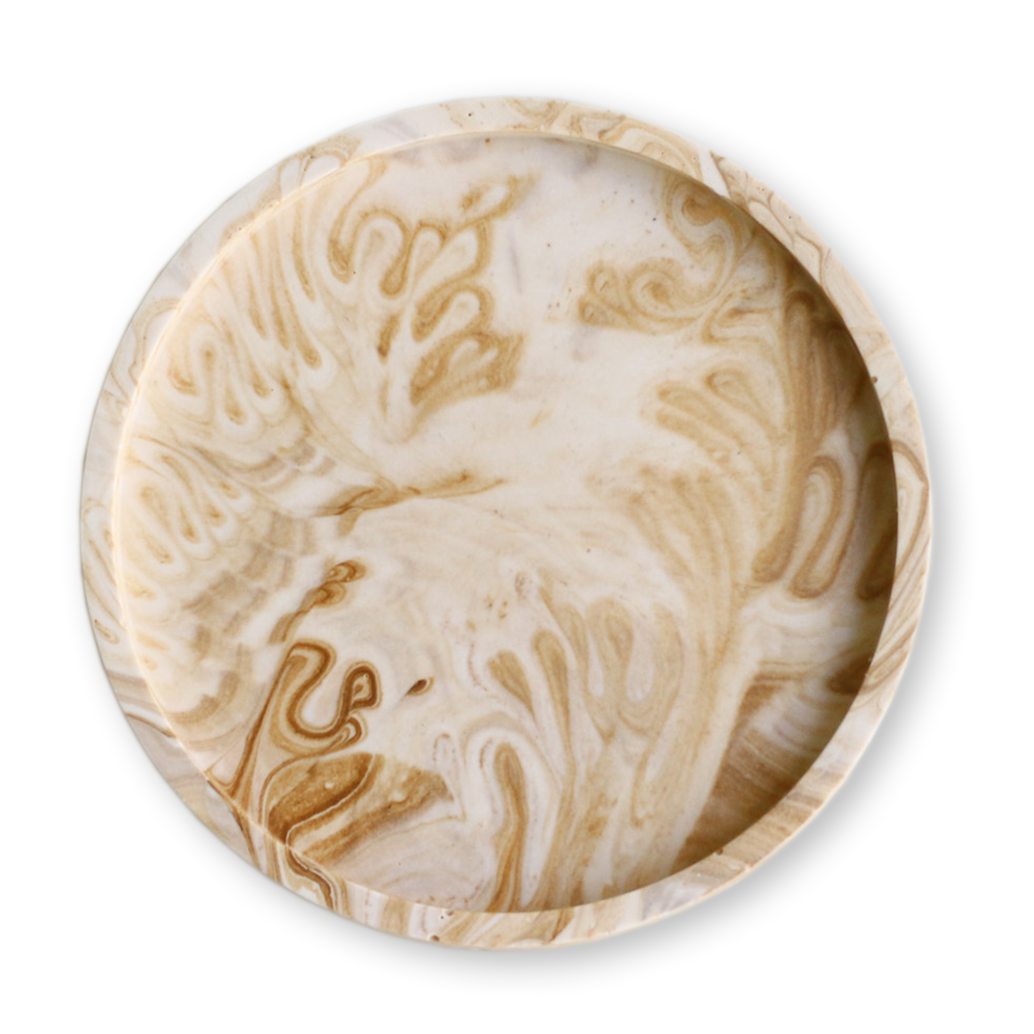 Eco Stone Plate Small -Full Moon