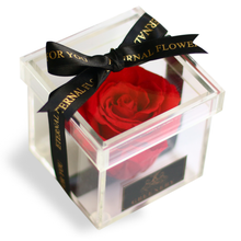 画像をギャラリービューアに読み込む, Crystal rose Box Classic petal ＜red＞.
