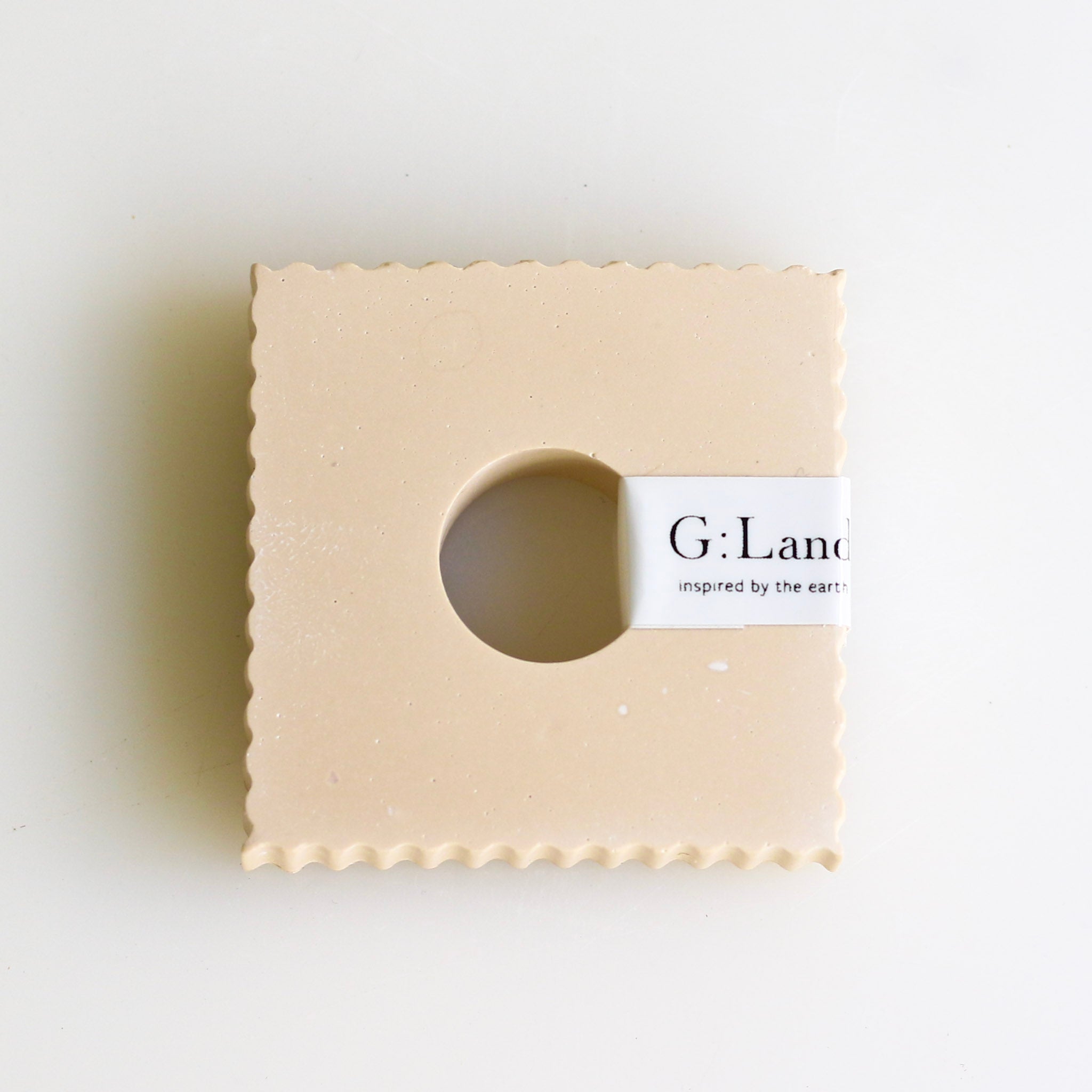 Eco Stone Palo Santo Holder -Warm Sand