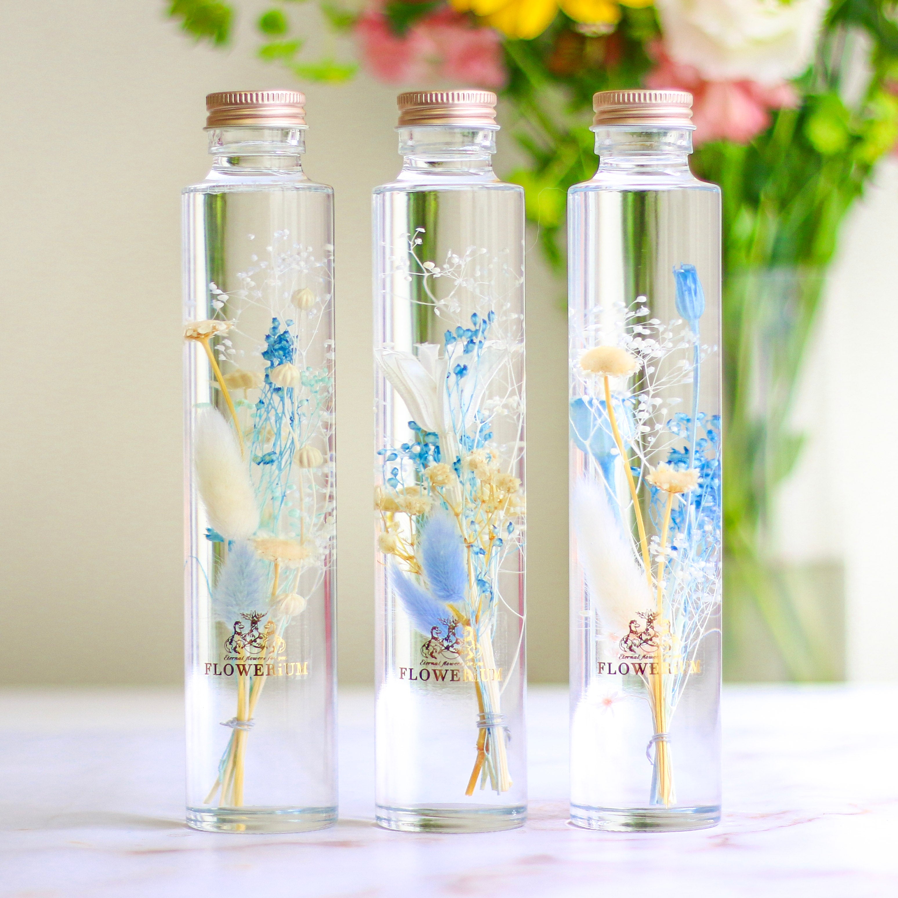 FLOWERiUM toilette bouquet ＜blue＞.