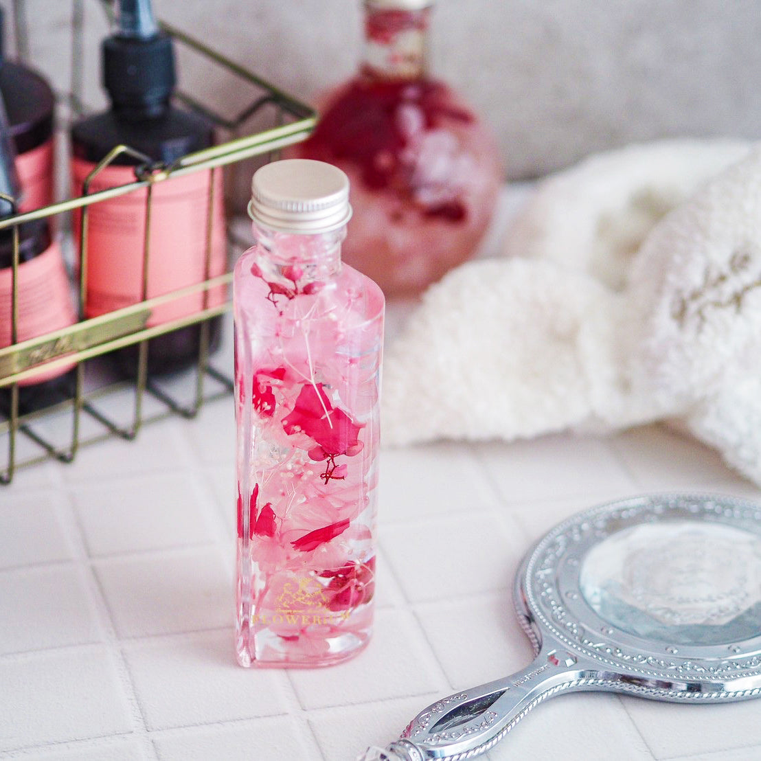 FLOWERiUM heart ＜rose pink＞
