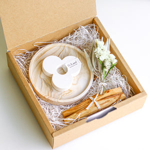 Positive Energy Palo Santo Gift set -Warm Sand