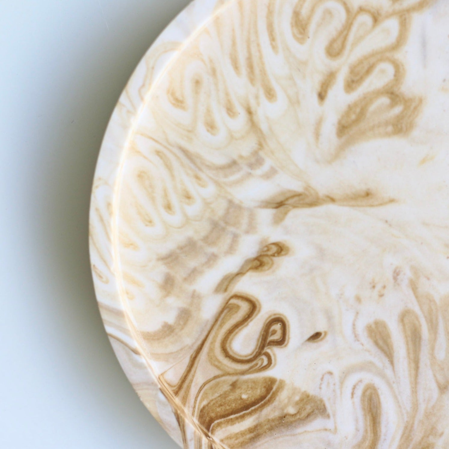 Eco Stone Plate Small -Full Moon