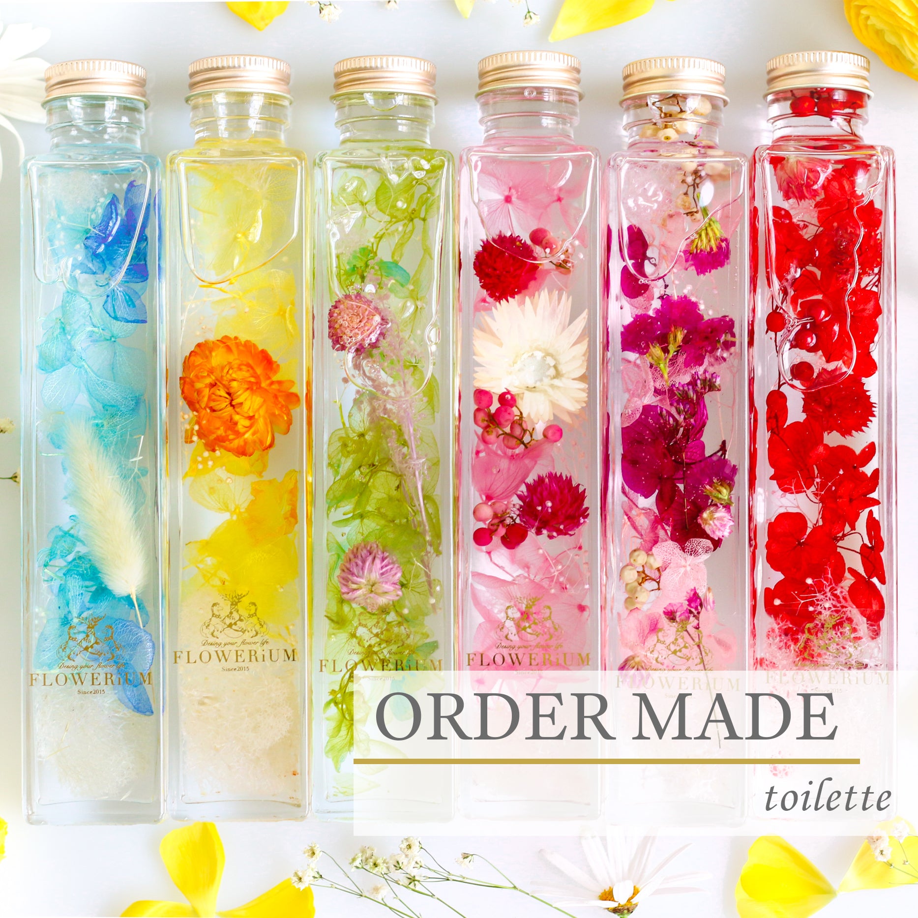 ＜花言葉と花の色から選ぶオーダーメイド＞ toilette.