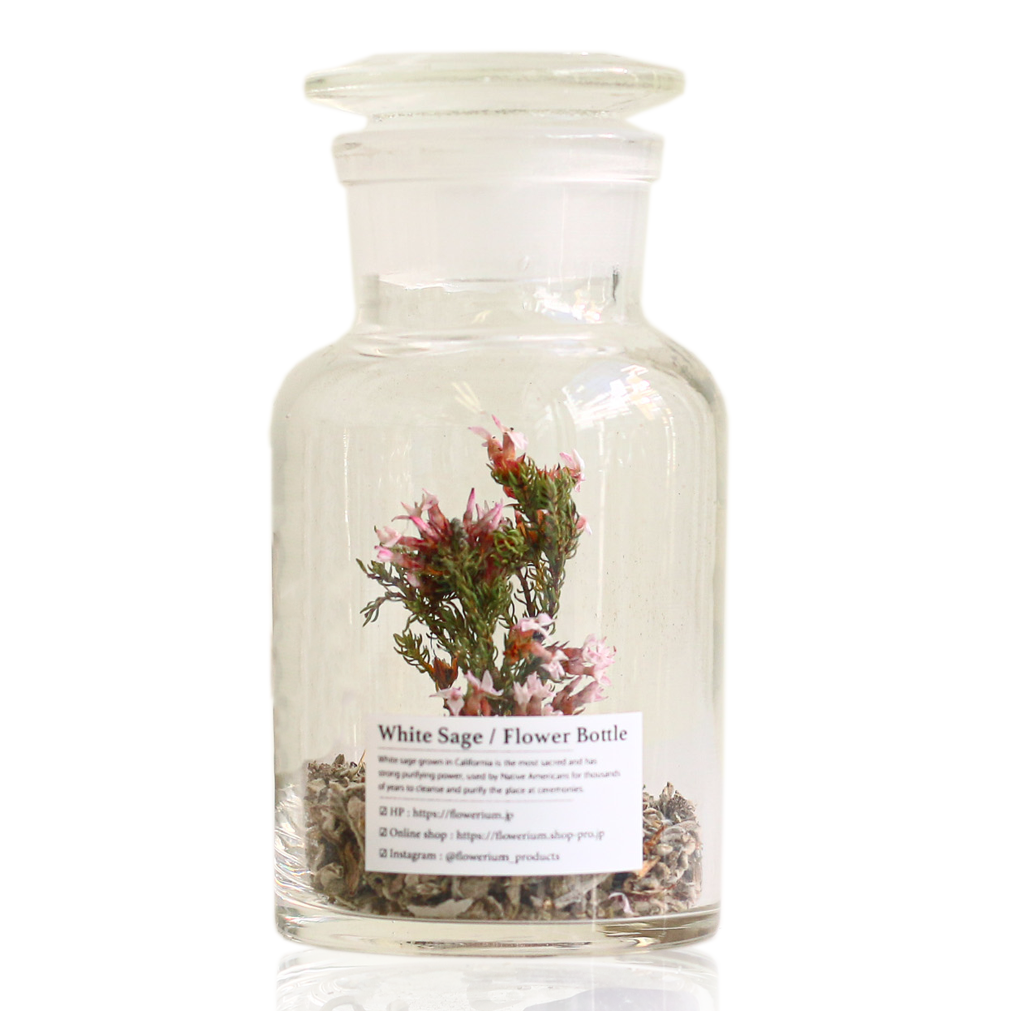 Deep Cleanse White Sage Flower Bottle